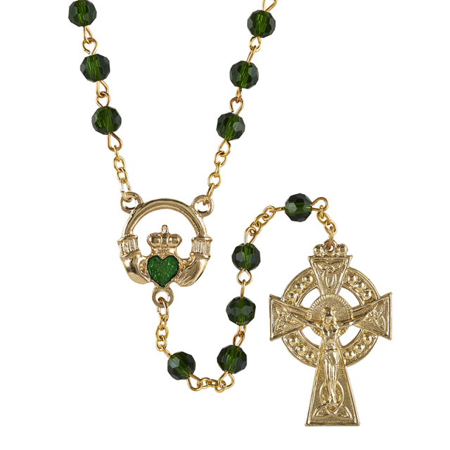 Irish Claddagh Rosary